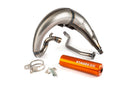 Peugeot XPS-SM 50 2T AM6 - Auspuff Streetrace High Mount CNC Orange