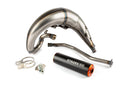 Beta RR SM 50 2T - Escape Streetrace High Mount izquierdo naranja negro