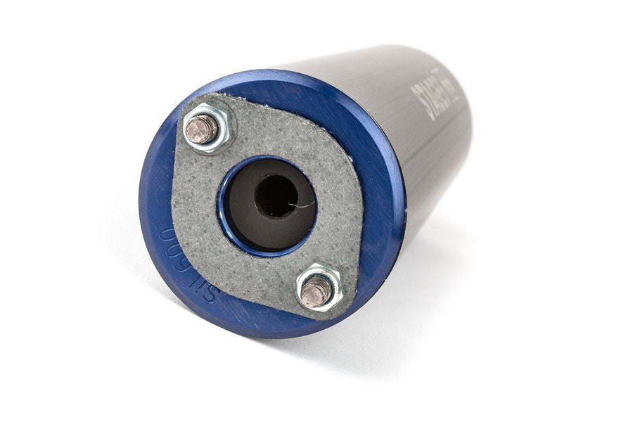 Peugeot XPS-Enduro 50 2T AM6 - Auspuffanlage hochliegend CNC blau/schwarz