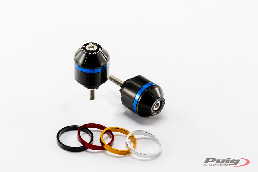 HONDA VFR 800 F [2018] – Contrapesos extremos de manillar cortos con aro – Negro