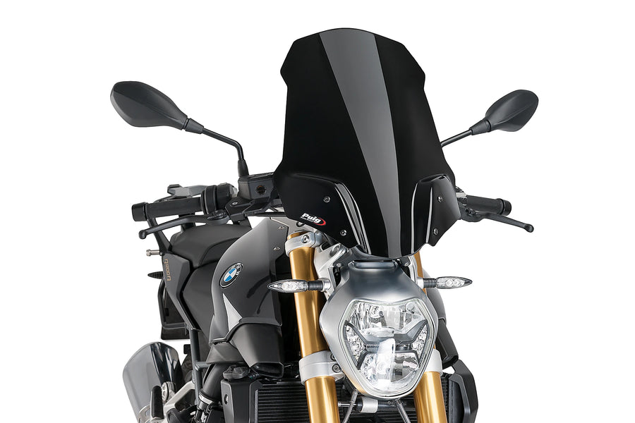 BMW R 1200 R [2018] - Cúpula Touring Nueva Generación PUIG | Negro | PUIG 8165N