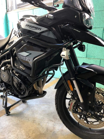 Triumph Tiger 900 Rally [2020-2023] - soporte de protección de tanques sólido