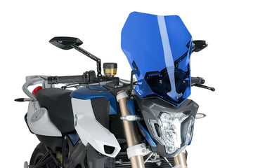 TRIUMPH BONNEVILLE T 120 BLACK [2025] - New Generation Touring Windschild | Blau | PUIG 8187A