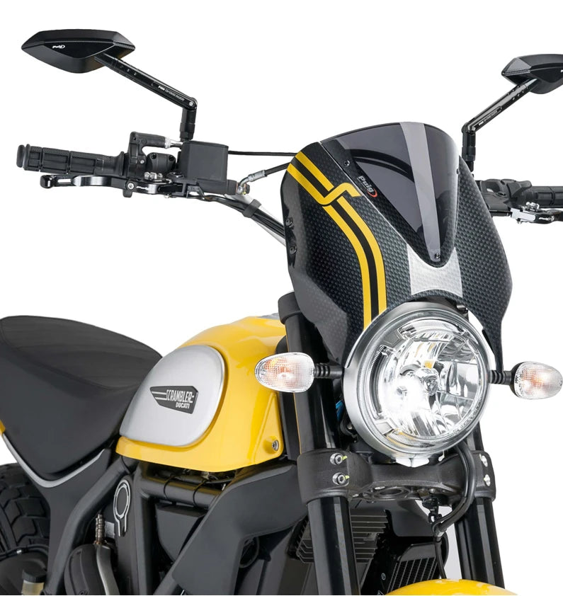 DUCATI SCRAMBLER DESERT SLED [2025] – Visera de parabrisas RetroVision