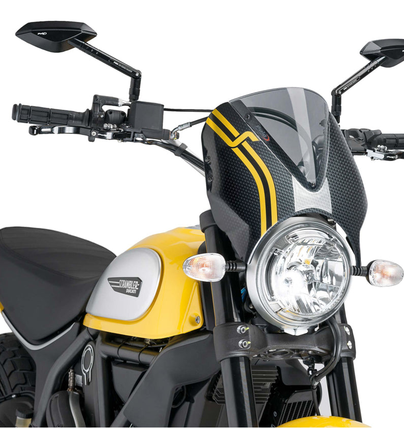 DUCATI SCRAMBLER DESERT SLED [2025] – Visera de parabrisas RetroVision