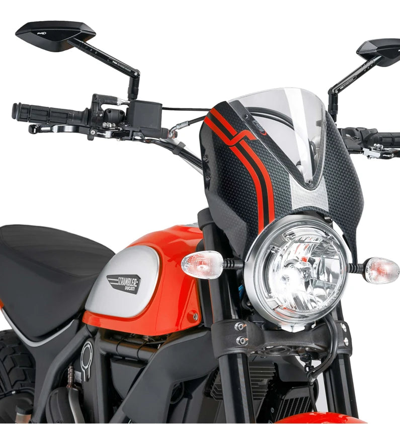 DUCATI SCRAMBLER DESERT SLED [2025] – Visera de parabrisas RetroVision