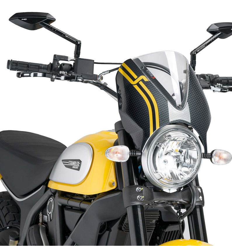 DUCATI SCRAMBLER DESERT SLED [2025] – Visera de parabrisas RetroVision