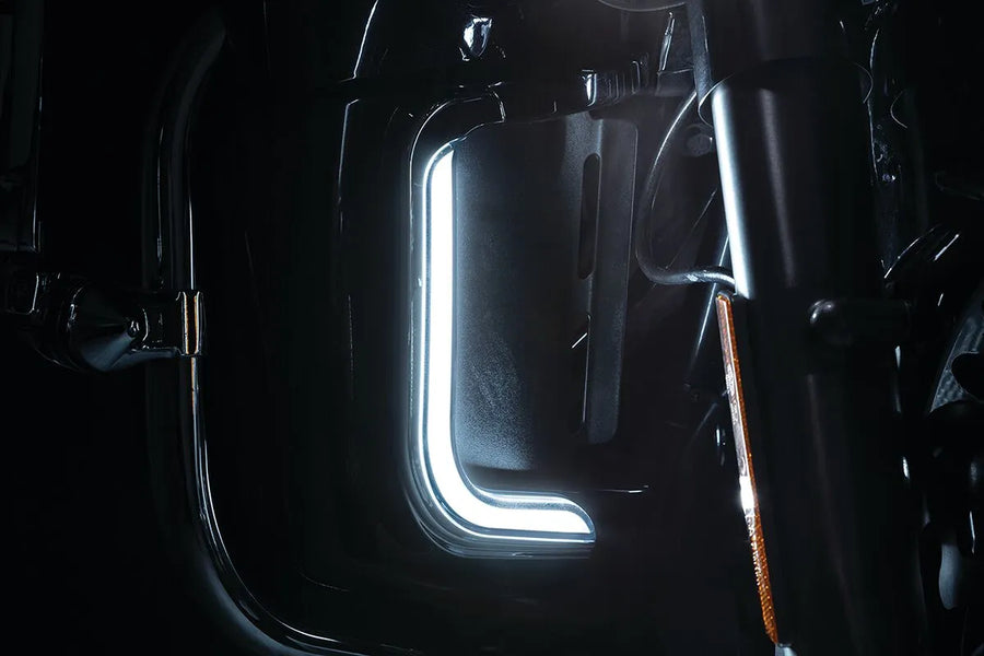 Harley-Davidson Ultra Limited Flhtk [Kuryakyn] luces anuales para revestimientos más bajos