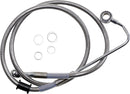 harley davidson flstc [ESPECIALIDADES DE ARRASTRE] - Línea de freno extendida de acero inoxidable-1