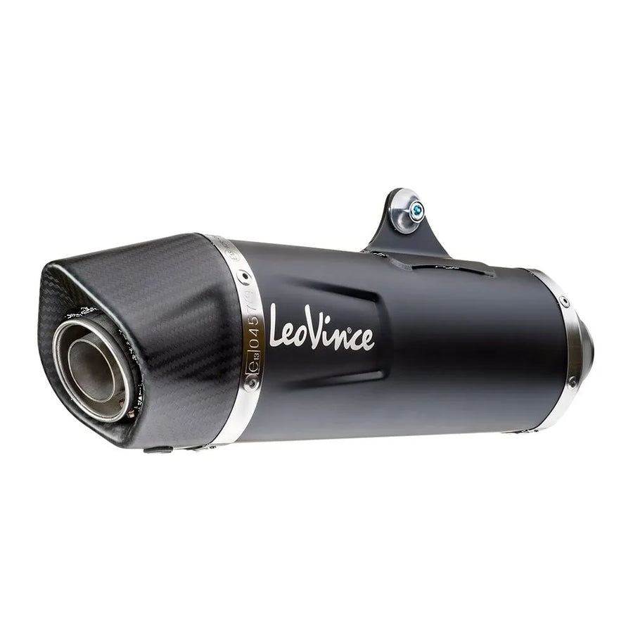 honda cb 500 [LEOVINCE] – Silenciador trasero Nero - acero inoxidable