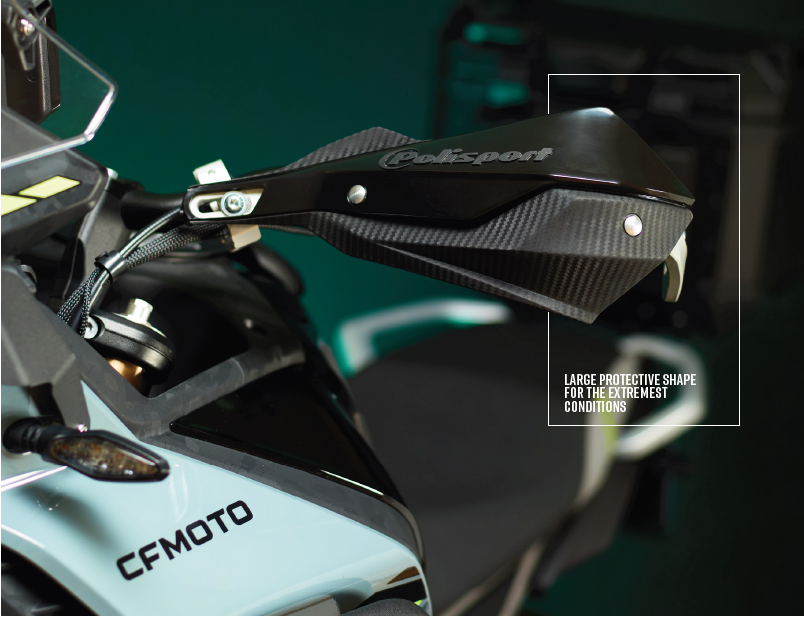 CF MOTO 450 [2024-2026] - Paramanos con barra metálica
