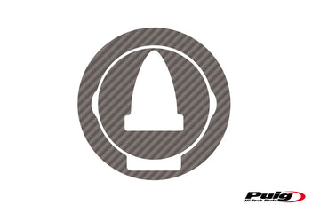 APRILIA TUONO V4 FACTORY [2024] – protector de la tapa del depósito X-TREME – aspecto carbono