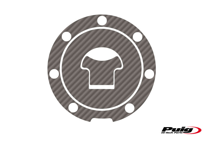 HONDA XL 600 V TRANSALP [1999] – protector de tapa de depósito X-TREME – aspecto carbono
