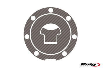 HONDA XL 600 V TRANSALP [1999] – protector de tapa de depósito X-TREME – aspecto carbono - 0