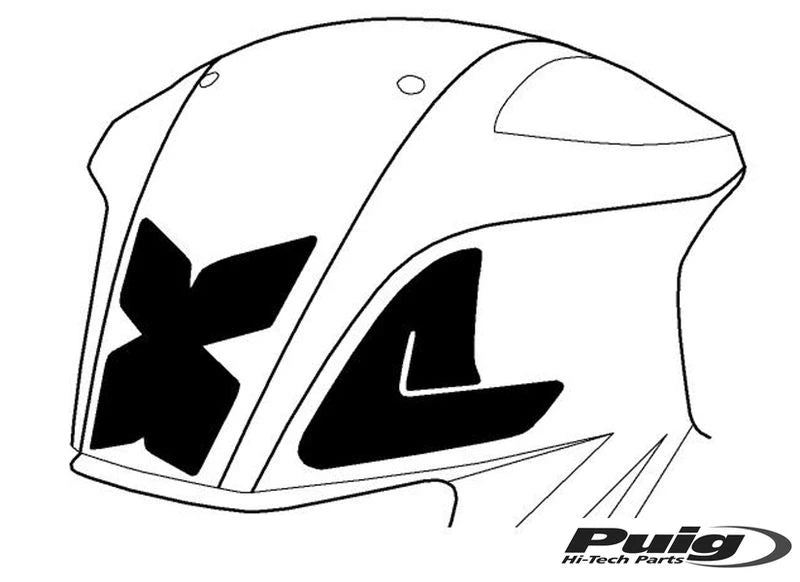 BMW F 800 R [2019] – Protección específica del depósito – aspecto carbono