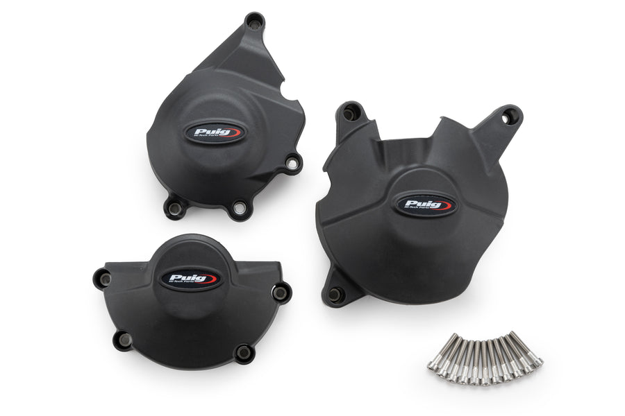 HONDA CBR 600 RR [2025] – Protectores de motor Pista para Campeonato – Negro