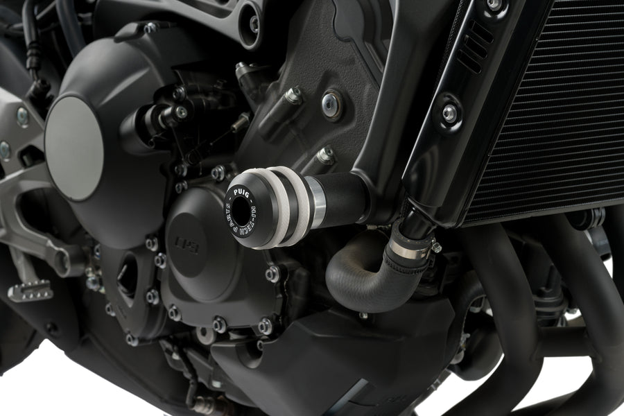 YAMAHA XSR 900 [2021] - Protectores de motor Vintage - Negro