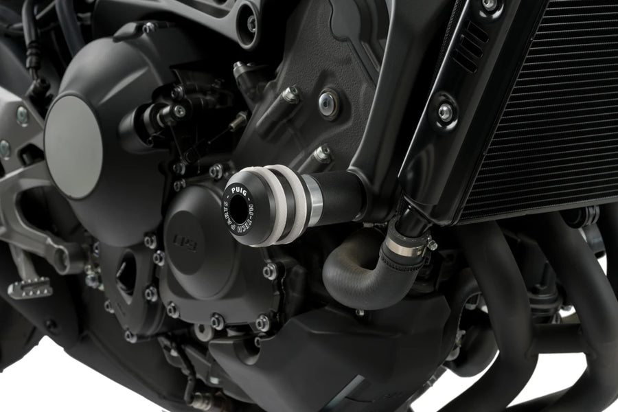 YAMAHA XSR 900 [2021] - Protectores de motor Vintage - Negro