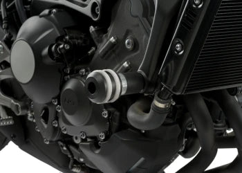 YAMAHA XSR 900 [2019] – Tapas laterales retro – Negro mate