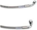 harley davidson flst [ESPECIALIDADES DE ARRASTRE] - Kit de línea de freno extendida de acero inoxidable-2