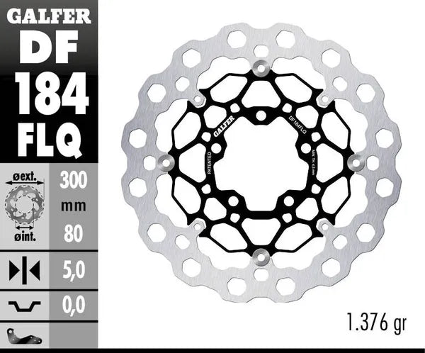 Kawasaki Vulcan S En650A [2025-2026, 2026] - Disco de freno flotante Cubiq - imagen 4