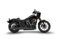 Harley Davidson Softail [ZARD] - Silenciador deslizante de 4,5 pulgadas para HD-SOFTAIL
