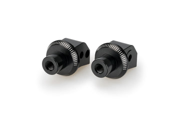 HONDA XL 750 TRANSALP [2025] – Adaptador de almohadilla de goma para reposapiés del pasajero – negro
