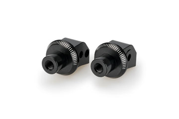 HONDA XL 750 TRANSALP [2025] – Adaptador de almohadilla de goma para reposapiés del pasajero – negro - 0