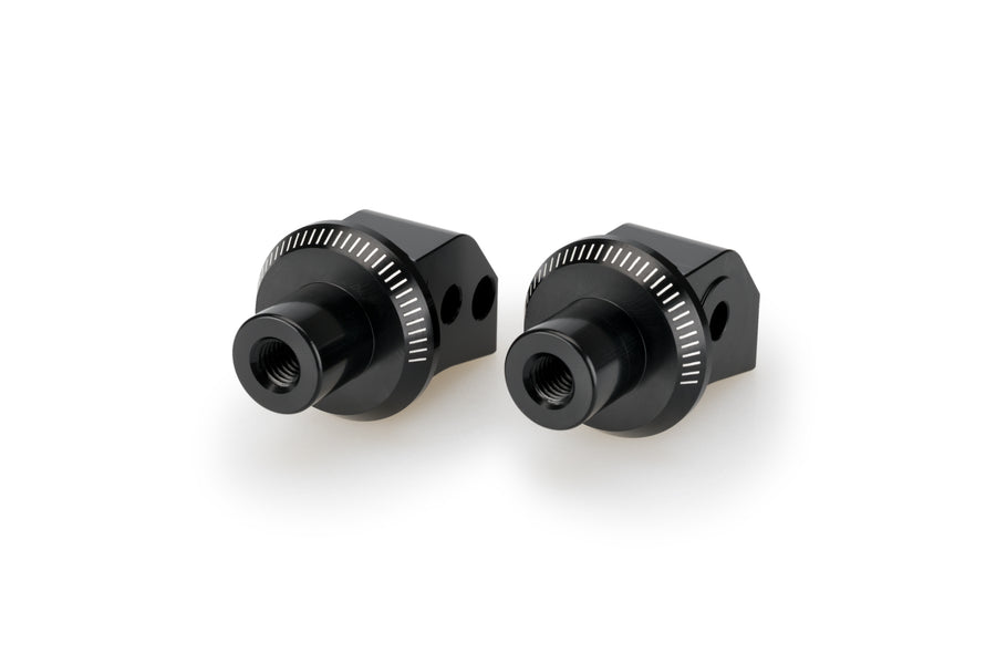 HONDA XL 750 TRANSALP [2025] – Adaptador de almohadilla de goma para reposapiés del pasajero – negro