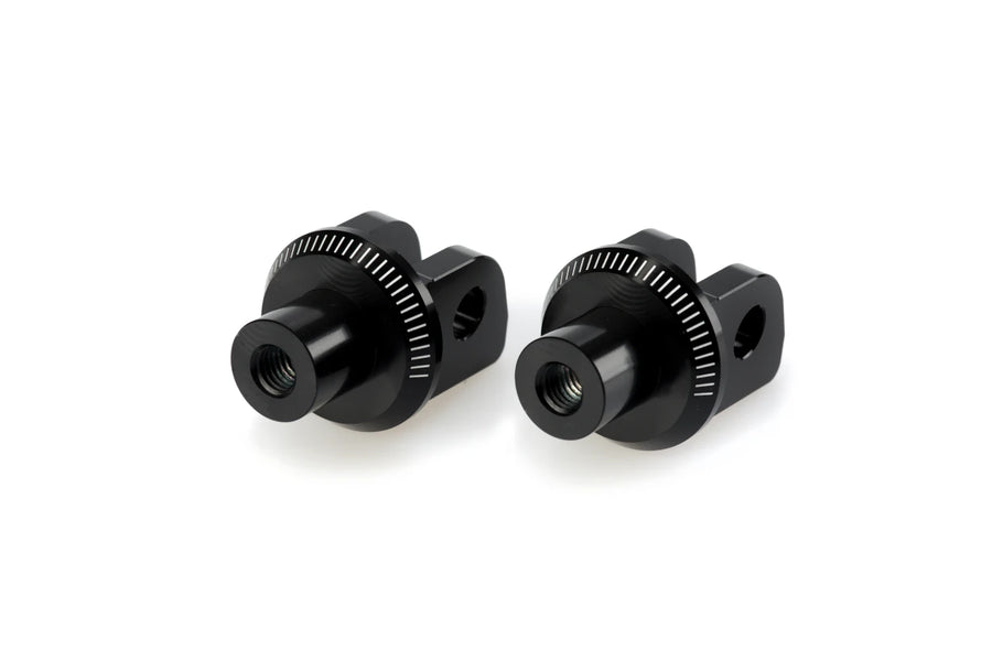 BMW G 310 R [2025] – Adaptador de almohadilla de goma para reposapiés “Rider” – negro