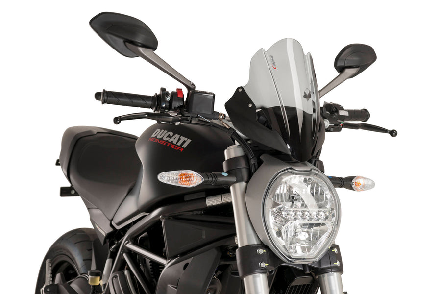 DUCATI MONSTER 821 DARK [2016] – pantalla deportiva – transparente