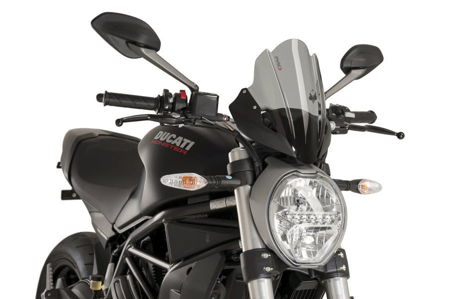 DUCATI MONSTER 821 DARK [2016] – pantalla deportiva – transparente
