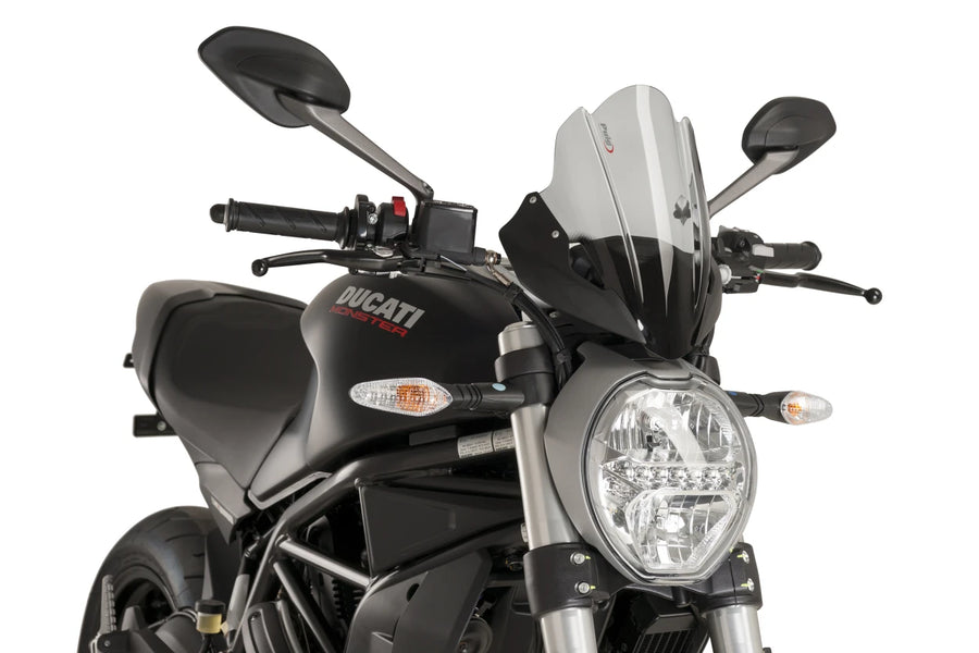 DUCATI MONSTER 821 DARK [2016] – pantalla deportiva – transparente
