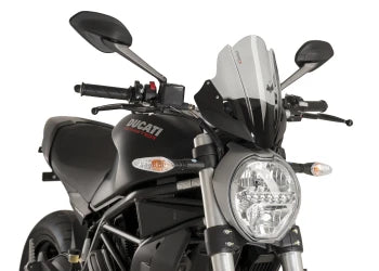 DUCATI MONSTER 821 DARK [2016] – pantalla deportiva – transparente