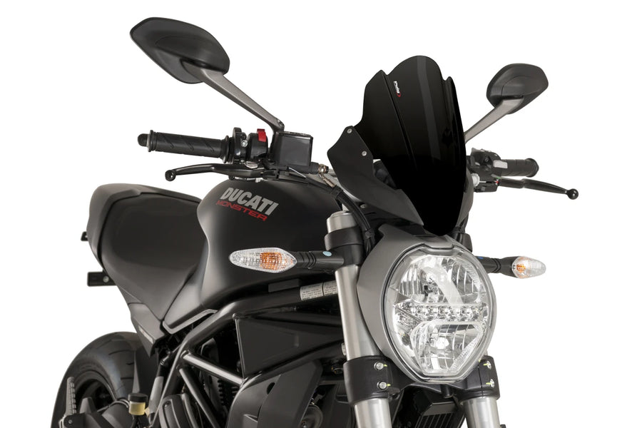 DUCATI MONSTER 821 DARK [2016] – pantalla deportiva – transparente