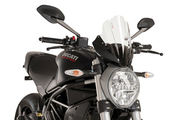 DUCATI MONSTER 821 DARK [2016] – pantalla deportiva – transparente - 0