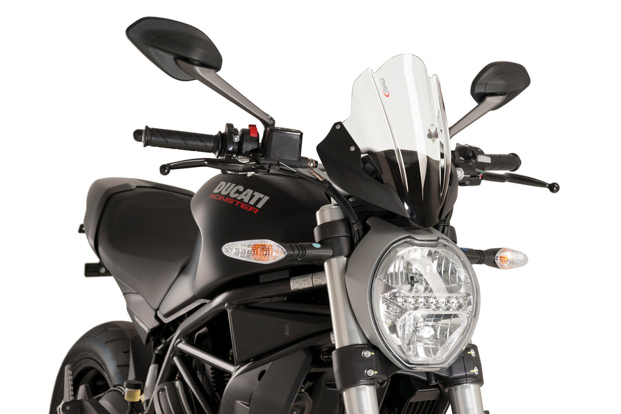 DUCATI MONSTER 821 DARK [2016] – pantalla deportiva – transparente