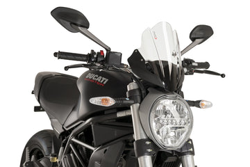 DUCATI MONSTER 821 DARK [2016] – pantalla deportiva – transparente