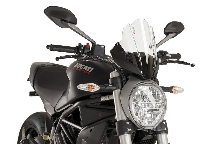 DUCATI MONSTER 821 DARK [2016] – pantalla deportiva – transparente
