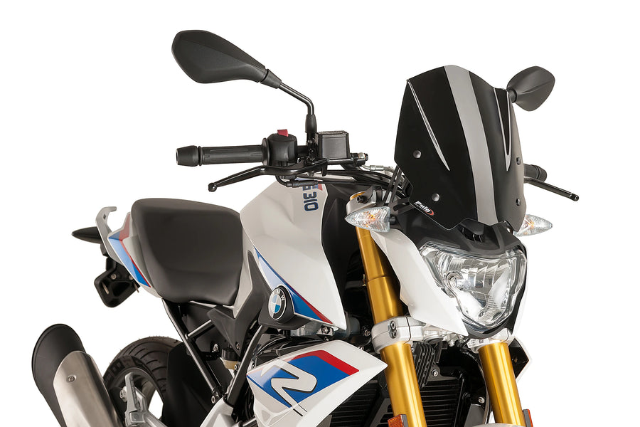 TRIUMPH BONNEVILLE T 120 BLACK [2025] - Parabrisas deportivo de nueva generación | Negro | PUIG 8920N