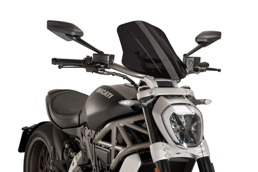 TRIUMPH BONNEVILLE T 120 NEGRO [2025] - Cúpula touring orientable | Muy tonificado | PUIG 8922F