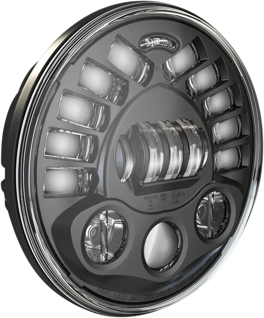 Harley-Davidson FLSB 1750 Softail Sport Glide 107 [2022, 2023-2024] - 2 faros delanteros LED adaptables con montaje en pedestal - N.º de artículo 0555071 - Imagen 1