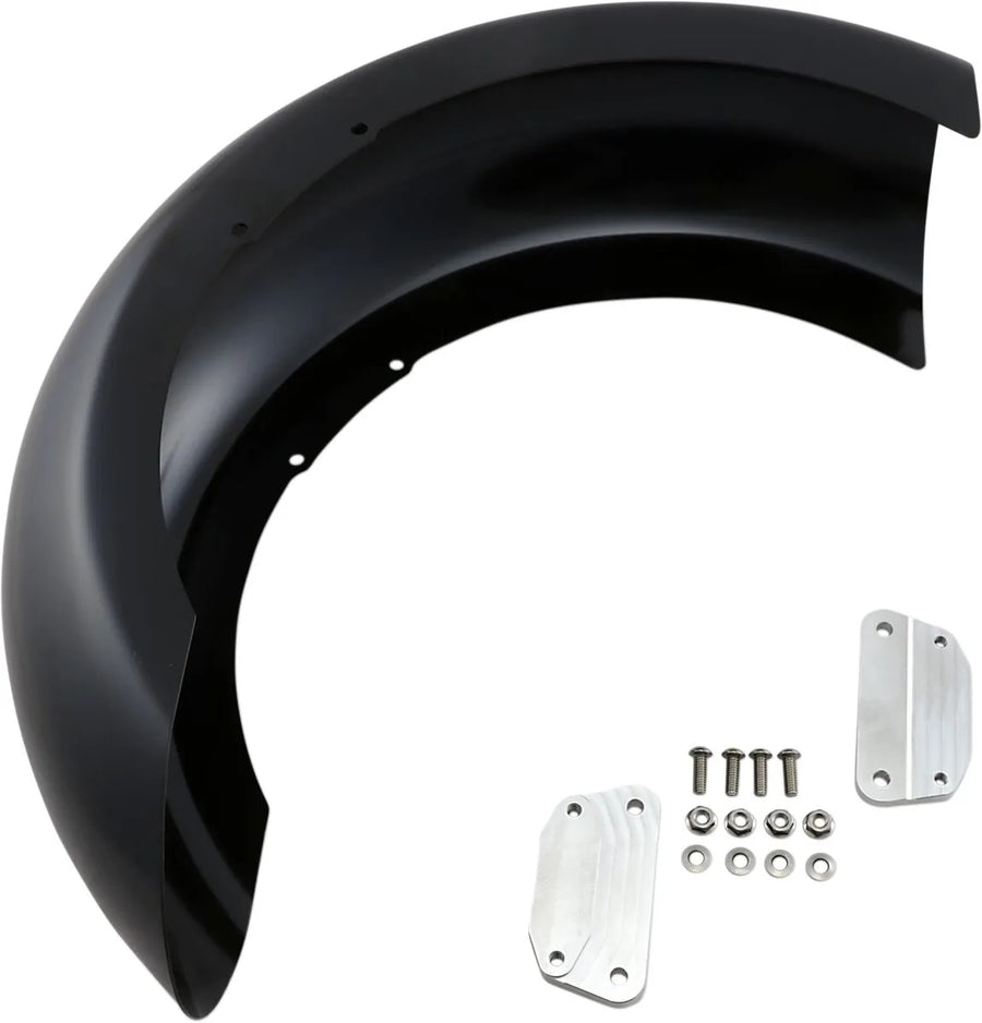 harley davidson dyna [KLOCK WERKS] - Guardabarros delantero serie Hugger con bloques de montaje para Softail/Dyna