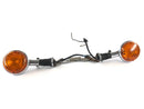 Yamaha XV 750 Virago [1991] - Pareja parpadeante en la parte posterior con soporte-5
