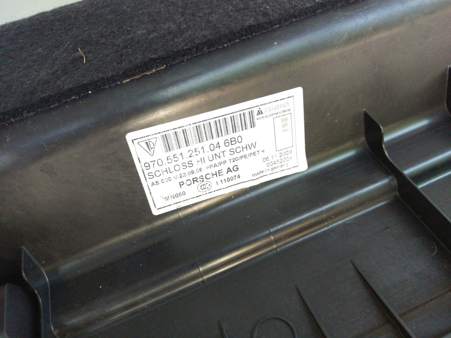Porsche Panamera Turbo [2010] - Sujeto de la alfombra del tronco troncal Warndreick 970551251046b0