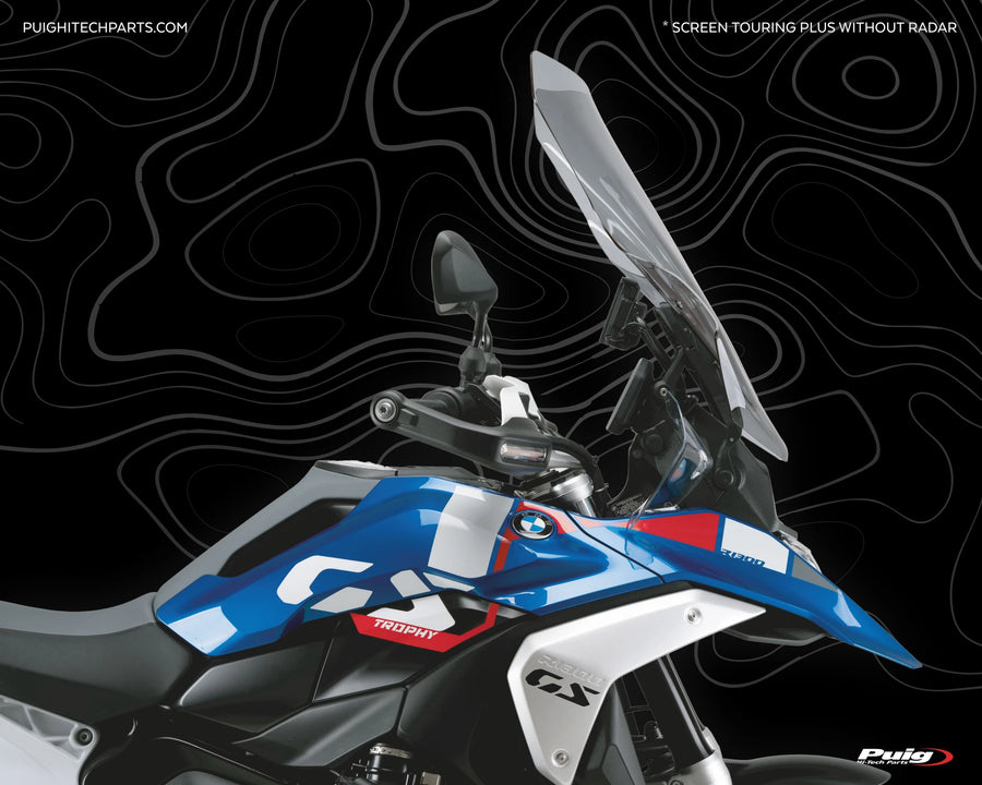 BMW R 1300 GS TROPHY [2025] – cúpula touring – transparente