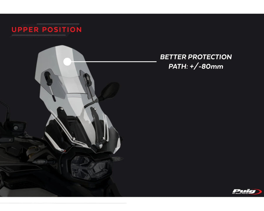 BMW F 750 GS [2024] – Parabrisas ajustable – muy tintado