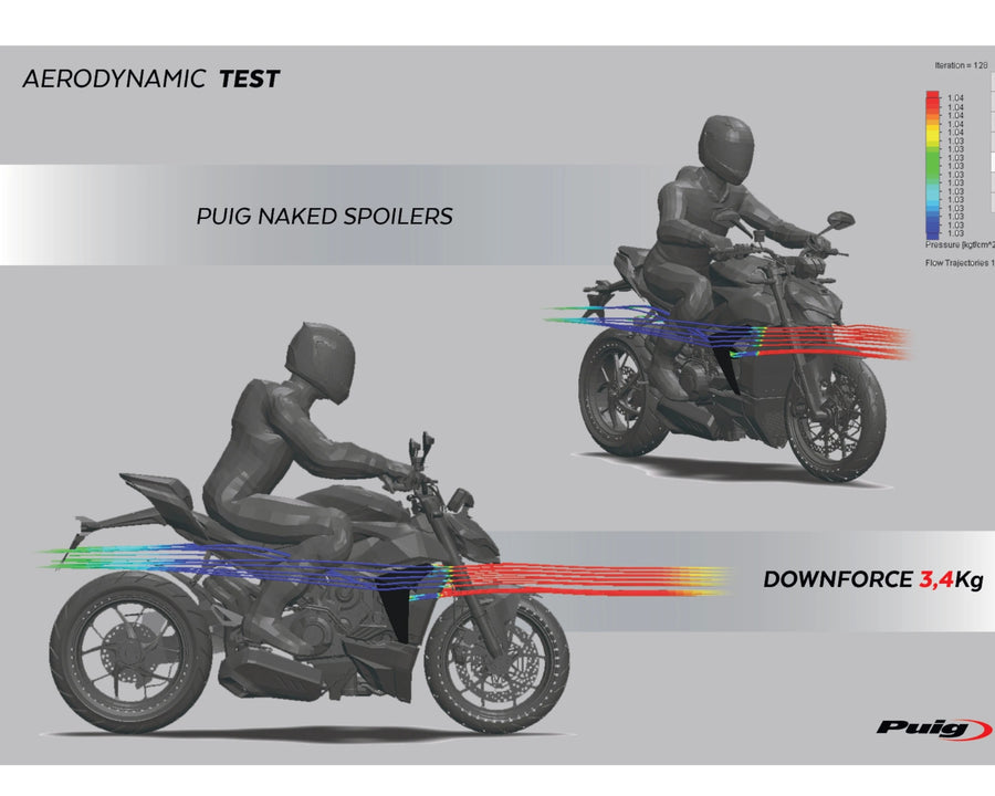 DUCATI STREETFIGHTER V2 [2024] – Lado del parabrisas carenado desnudo