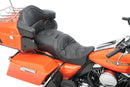 harley davidson touring [ESPECIALIDADES DE ARRASTRE] - Asiento de cuero para 2 personas, compatible con respaldo, touring-6