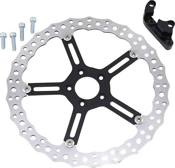 Harley Davidson Fxlr [ARLEN NESS] - Kit de disco de freno flotante dentado de freno grande